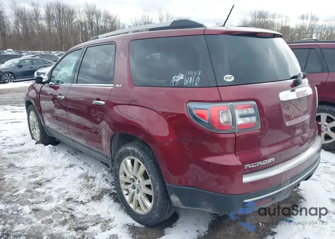 2015 GMC Acadia Slt-1 from USA, damaged, VIN 1GKKVRKDXFJ306824